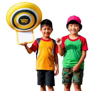Kids Playing Frisbee Png Mml67 PNG image