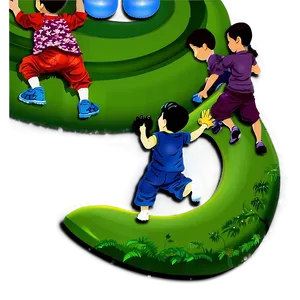 Kids Playing Png Orm PNG image