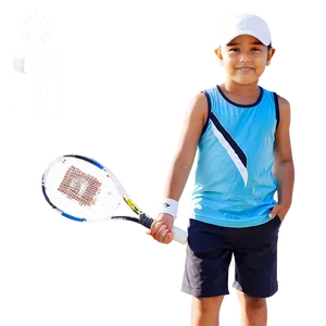 Kids Playing Tennis PNG 68