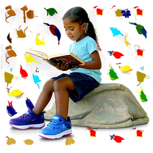 Kids Reading Books Png 38 PNG image