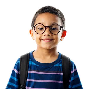 Kids Round Glasses Png Udj PNG image