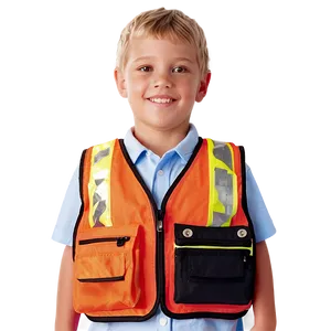 Kids Safety Vest Png Lei PNG image