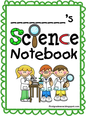 Kids Science Classroom Poster PNG image