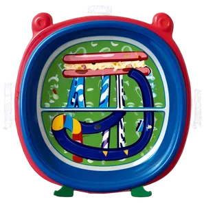 Kids Themed Mealtime Set PNG Qly PNG