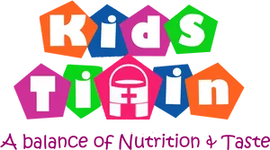 Kids Tiffin Nutrition Taste Logo PNG image