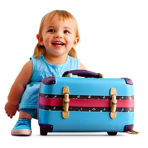 Kids Travel Suitcase PNG 98 PNG