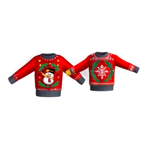 Kids Ugly Christmas Sweater Png Nal PNG image