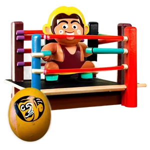 Kids Wrestling Ring Toy PNG 06202024 PNG