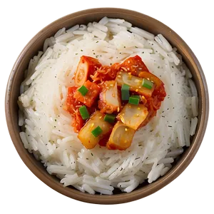 Kimchi With Rice Meal PNG 06252024