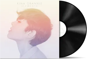 Kina Grannis Elements Vinyl Record PNG
