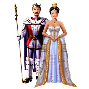 King And Queen Clipart Png Dja8 PNG image