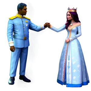 King And Queen Love Png Pnr PNG image