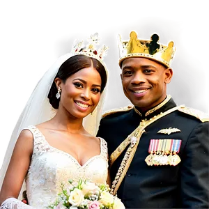 King And Queen Wedding Png 93 PNG image