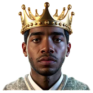 King Head Crown PNG Esq85