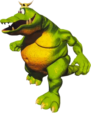 King_ K_ Rool_ Donkey_ Kong_ Character PNG image