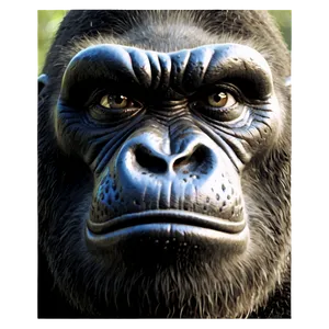 King Kong Face Closeup Png 36 PNG image