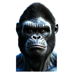 King Kong Face Closeup Png Okk56 PNG image