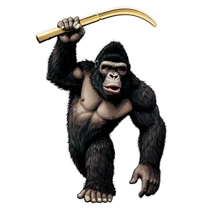 King Kong Graphic Design Png 05232024 PNG image