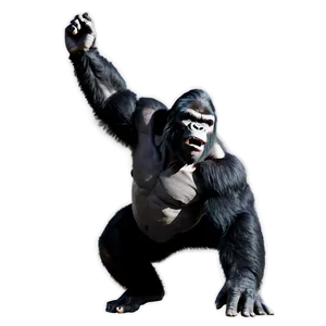King Kong Iconic Pose Png 05232024 PNG image