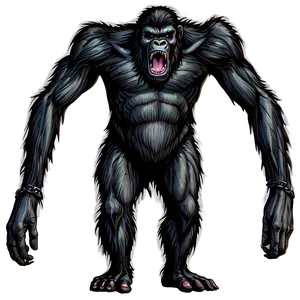 King Kong In Chains Png 53 PNG image
