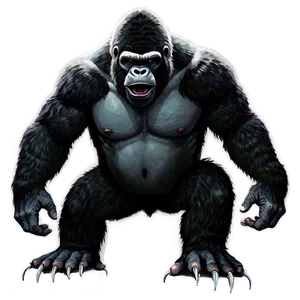 King Kong Original Artwork Png 50 PNG image