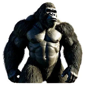 King Kong Towering Figure Png 15 PNG image