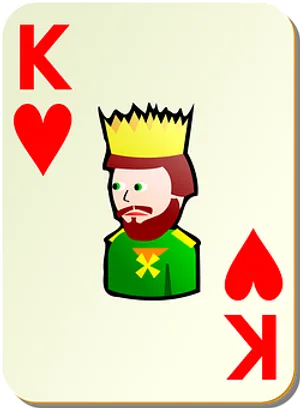 King_of_ Hearts_ Playing_ Card