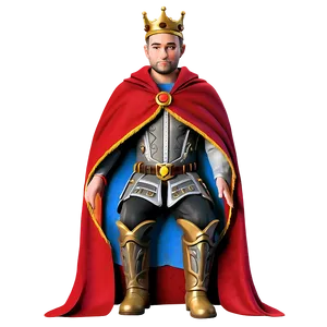King With Cape PNG Ang PNG