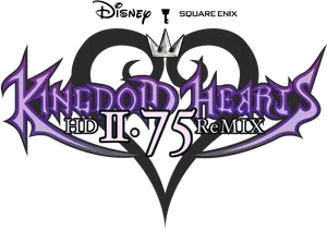 Kingdom Hearts H D1.5 Re M I X Logo PNG image