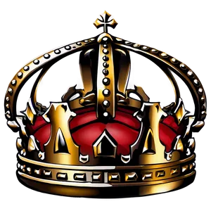 Kingly Prince Crown Emblem Png 06282024 PNG image