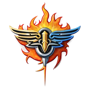 Kings Fiery Phoenix Logo PNG Drn PNG
