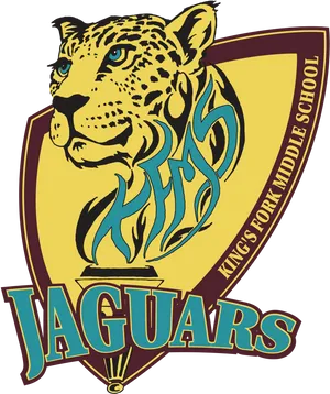 Kings Fork Middle School Jaguars Logo PNG