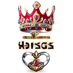 Kings Sparkling Crown Logo PNG Tyw44 PNG