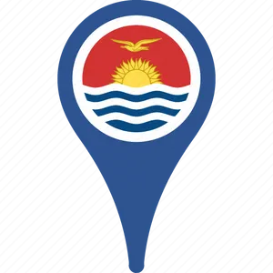 Kiribati Location Icon PNG image