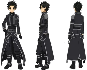 Kirito Character Design S A O PNG image