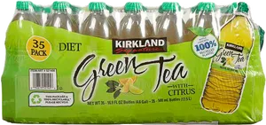 Kirkland Diet Green Tea Citrus Pack PNG