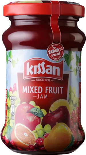 Kissan Mixed Fruit Jam Product Image PNG image