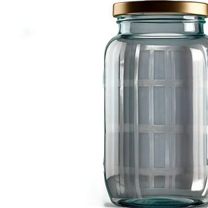 Kitchen Glass Jar PNG 06132024