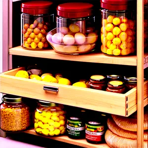 Kitchen Pantry Essentials Png Uhv PNG image