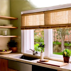 Kitchen Window Treatments Png Jsn PNG image