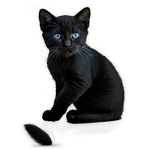 Kitten Silhouette PNG Tuw32 PNG