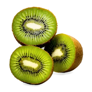 Kiwi On Cutting Board PNG Fub PNG