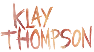 Klay Thompson Text Artwork PNG image