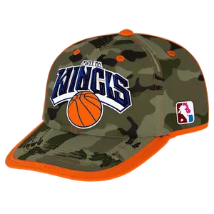 Knicks Camo Hat PNG 06282024