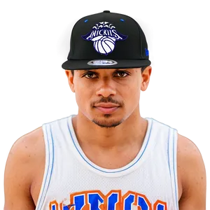 Knicks Neon Hat PNG 06282024