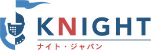 Knight Logowith Japanese Text PNG image