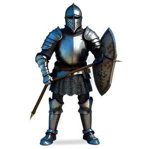 Knight With Spear Png 2 PNG image