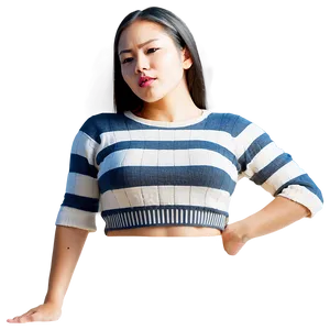 Knit Crop Top PNG 05252024