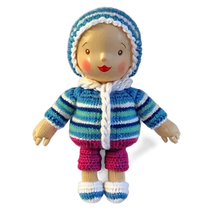Knitted Baby Toy PNG 59