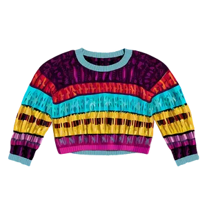 Knitted Crewneck Jumper PNG 06272024